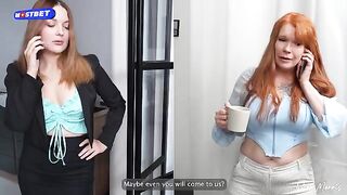 Hot threesome sex with my stepmom and teacher - Ponno