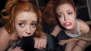 A young cute girl experienced extreme passion and intense pleasure