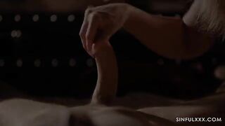 The most amazing sight while getting a blowjob