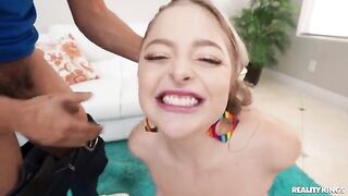 The guy pulled out the toy and began to fuck with it, pretending it was his dick