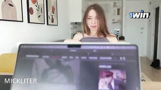 A girl was distracted from her work and got fucked hard and fast