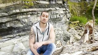 A man found a girl in nature, helped her, and things heated up