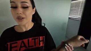 She felt the power of an impressive cock in a steamy roleplay scene