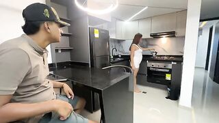 I wanted to shoot a new recipe, but my stepbrother had other ideas