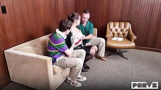 A nap on the couch can lead to unexpected intimate encounters