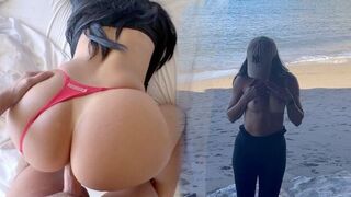 You don't have to look at her face, but focus on that perfect ass
