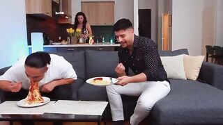 If you have a guest, you must share your wife