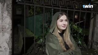 I caught a robber, and he had a huge dick