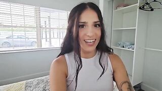 Let's try something new with my stepsister in a steamy scene