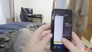Stepmom fucked her distracted stepson in a steamy scene