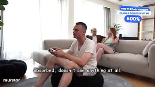 Don't talk, or your stepmom will want to cum in your mouth