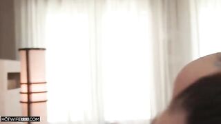 She was just about to cum when the camera switched off