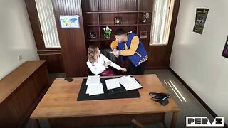 There is no barrier between a man and his lust at the workplace