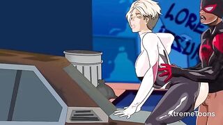 Spider-Man: Lewd Stories - the best cartoon porn with Gwen Stacy