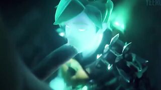 Overwatch Tracer SFM compilation with sound, 100% animated Tracer action