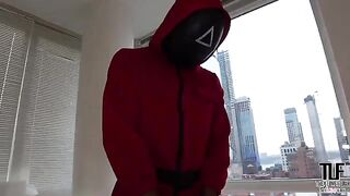 Nicole Doshi's ass gets pounded in intense Squid Games parody