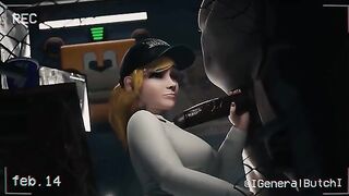 FNAF Security Breach Vanessa gets fucked in the office