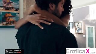 A wife cheating on her husband gets pregnant after getting intimate with another man