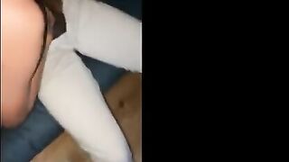 Hot amateur wife got fucked by BBC after party, her husband filmed