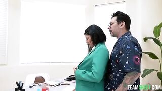 A girl received special treatment for her cancer, she was fucked