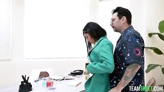 A girl received special treatment for her cancer, she was fucked