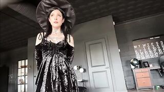 Hot foot fetish action with a brunette having red feet! Stunning!