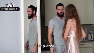 A masseur easily brought the hot Russian girl to a squirting orgasm