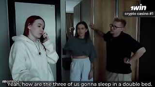 My girlfriend is getting fucked while I calmly jerk off