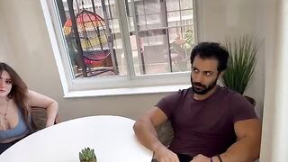 The girl got a great man’s dick in her mouth and pussy