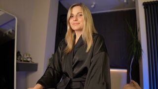 A surprise awaits under the robe, and it’s not just a casual gesture