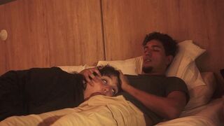 The lazy guy barely fucked, but the girl made a stunning blowjob