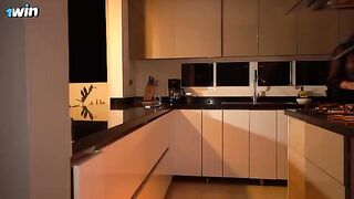 A burglar broke into the house, but the owner turned the table on him