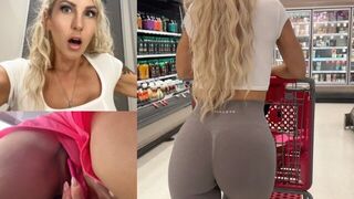 A girl was fucked in public by her hot body and vibrator