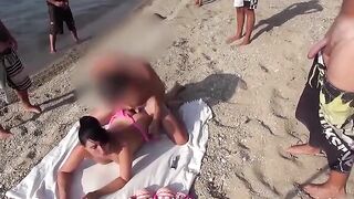 I spread the towel, you unbuttoned your pants—logical