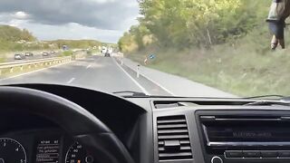 The guy fucked Latina in the car through Uber