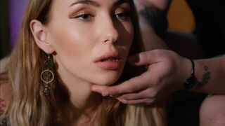The girl was trained as a sex slave in sensual style