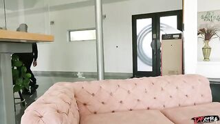 A group of hot guys surrounded him and began to work on his cock in a circle