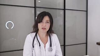 A patient got a messy, hot doctor's treatment