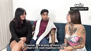When I'm behind you, you're not in control of anything - Roommate Seduces Her Cute 18-Year-Old Girlfriend