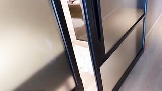 Blonde MILF with perfect body fucked hard by her employee