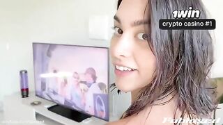 I’ll turn any way you want—this 18 y.o. Latina is ready for anything in this steamy POV roleplay scene