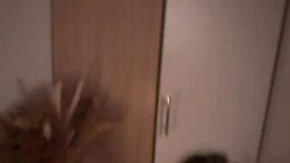 The girl is passionately fucked by her boyfriend, reaching intense pleasure