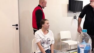 The girl had to have sex to get out of debt, it was an unexpected turn of events