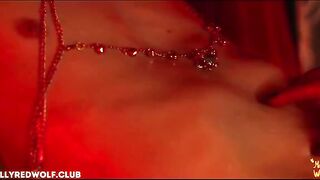 It has a rhythm, sucking in sync with the beat of moans