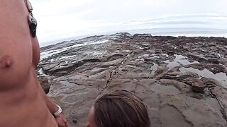 The beach is always humid – from the water and due to other reasons