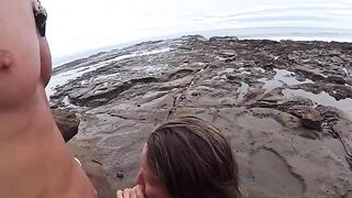 The beach is always humid – from the water and due to other reasons