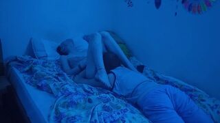 The guy watched as his girl was getting fingered and masturbated