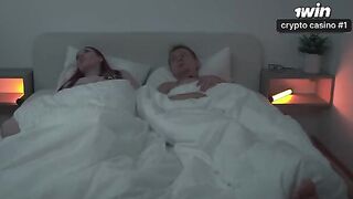 I came to the step mom’s bed for a steamy, passionate session