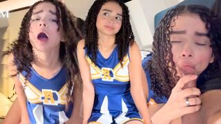 A cute petite girl has her first experience, and it was incredible