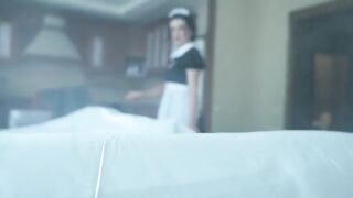 A ghostly maid seduced a man on Halloween night in a terrifying encounter